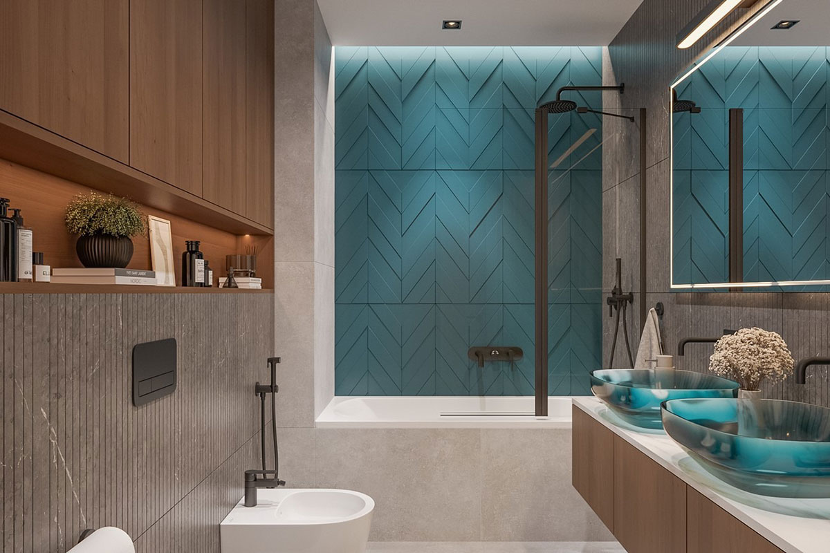 House Plan with 1-Car Front Entry Garage and 3 Bedrooms