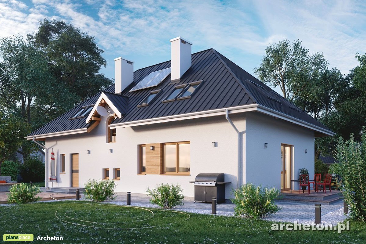 2100 Sq Ft House Plan with 5 Bedrooms and Home Office Upstairs