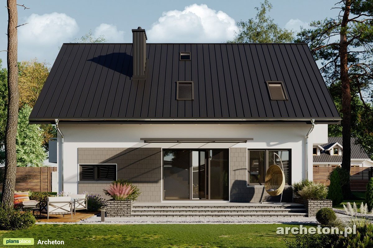 1.5-Story House Plan with 3 Bedrooms and Home Office