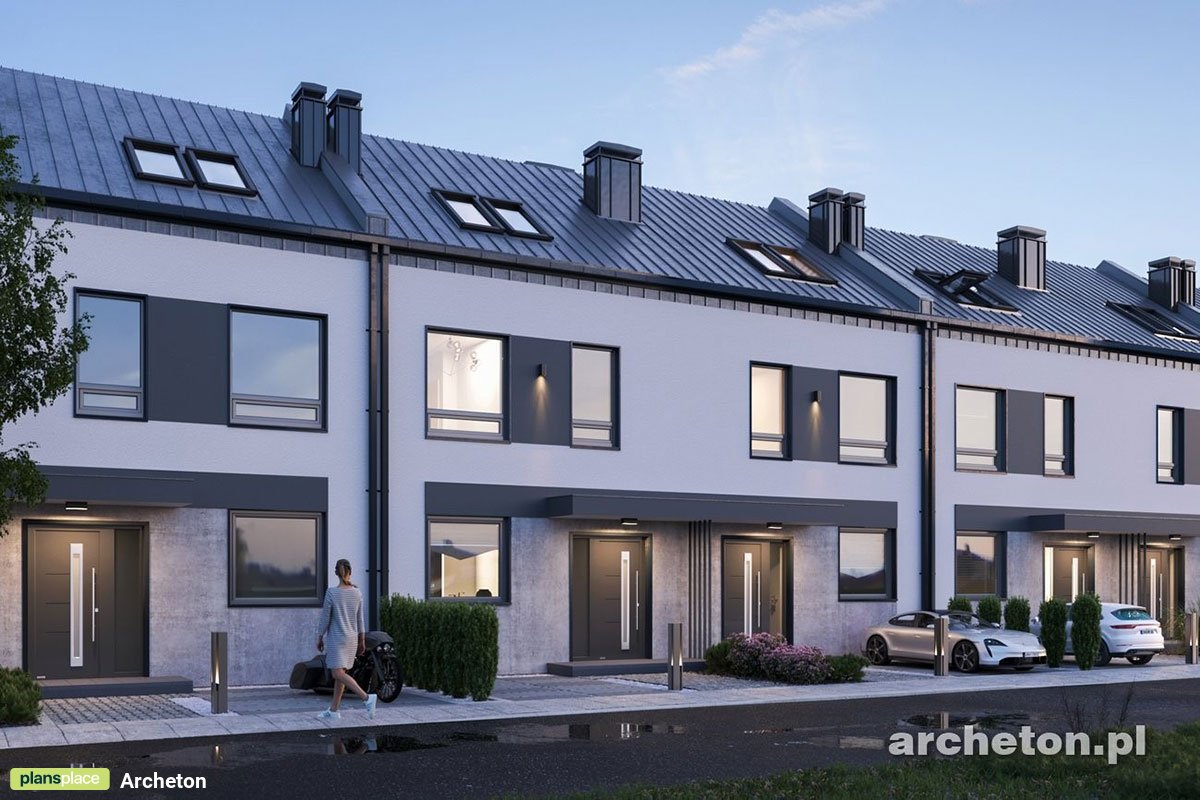 3-Story Townhouse Floor Plan with 3 Bedrooms per Unit