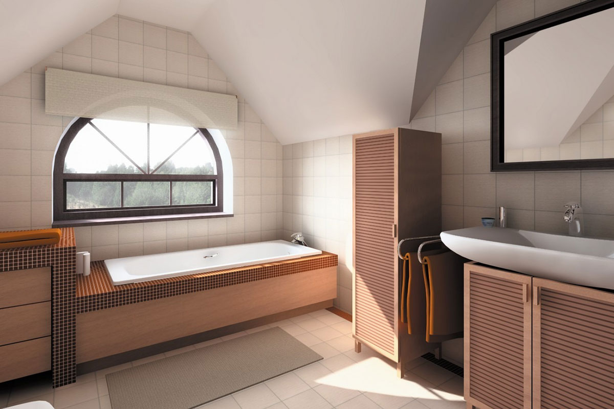 1900 Sq Ft House Plan with Basement and Gambrel Roof