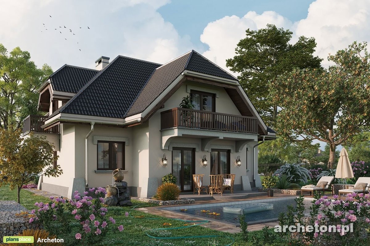 1900 Sq Ft House Plan with Basement and Gambrel Roof