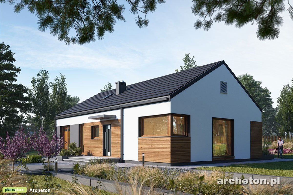 Barndominium House Plan with Gable Roof and 4 Bedrooms