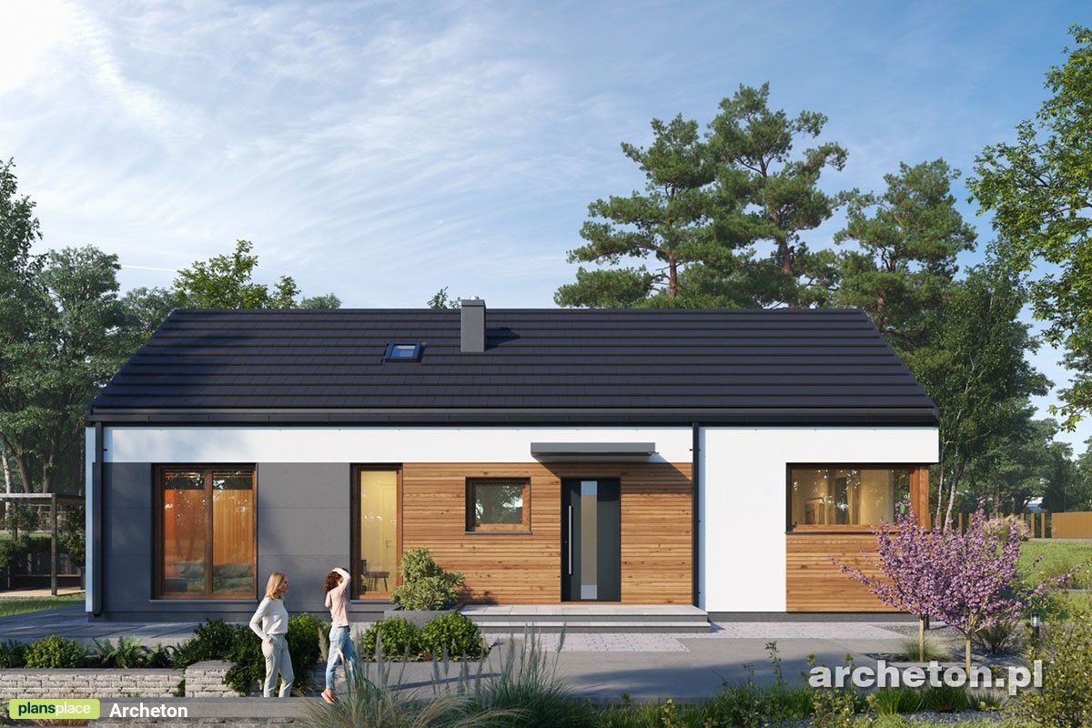 Barndominium House Plan with Gable Roof and 4 Bedrooms