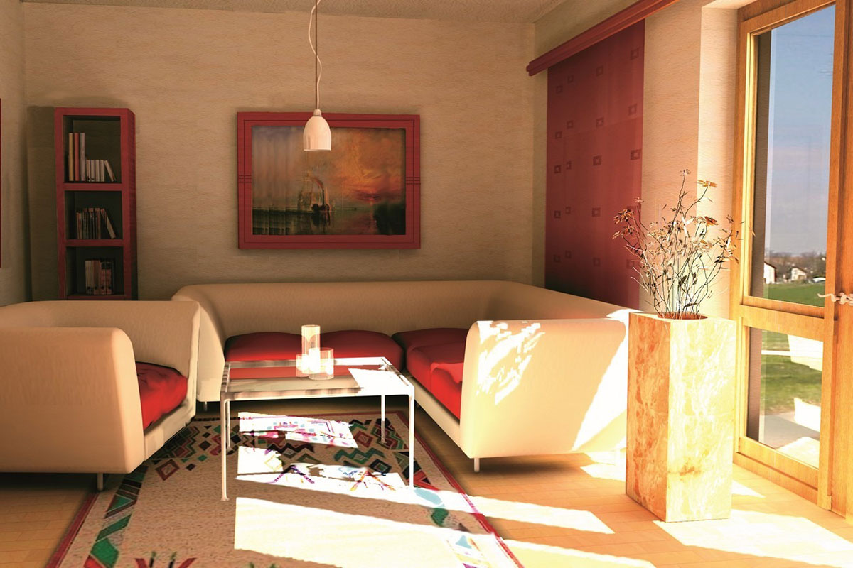 Simple Home Plan with 3 Bedrooms Upstairs and 1-Car Garage