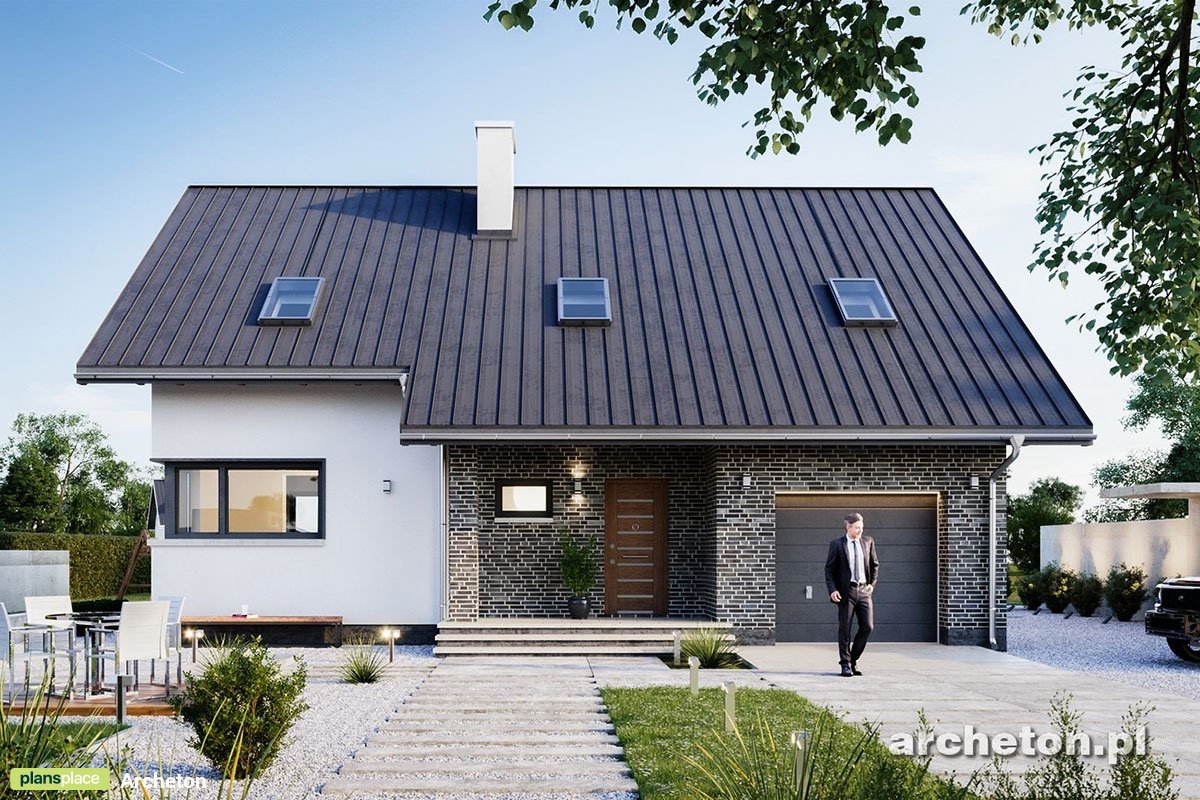 1600 Sq Ft House Plan with Back Porch and Closed Floor Plan