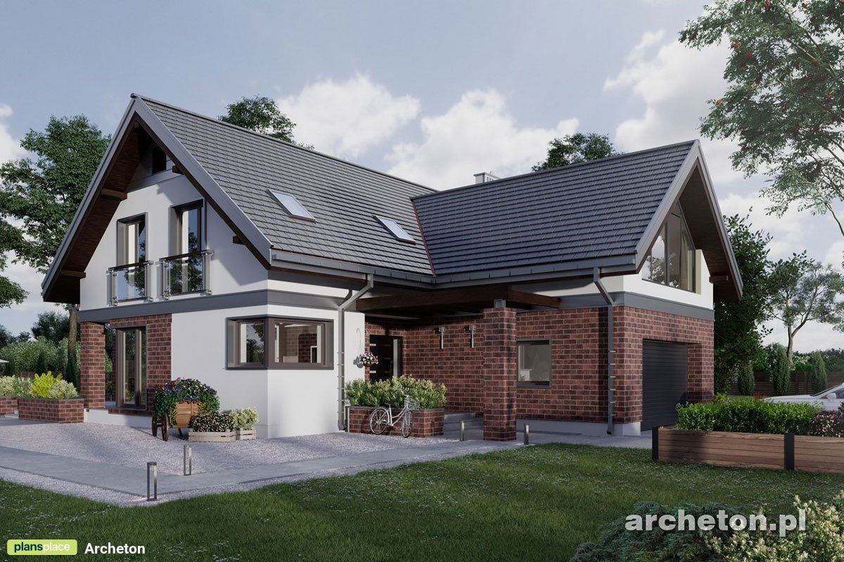 5-Bedroom, 2300 Sq Ft House Plan with Bonus Room above Garage