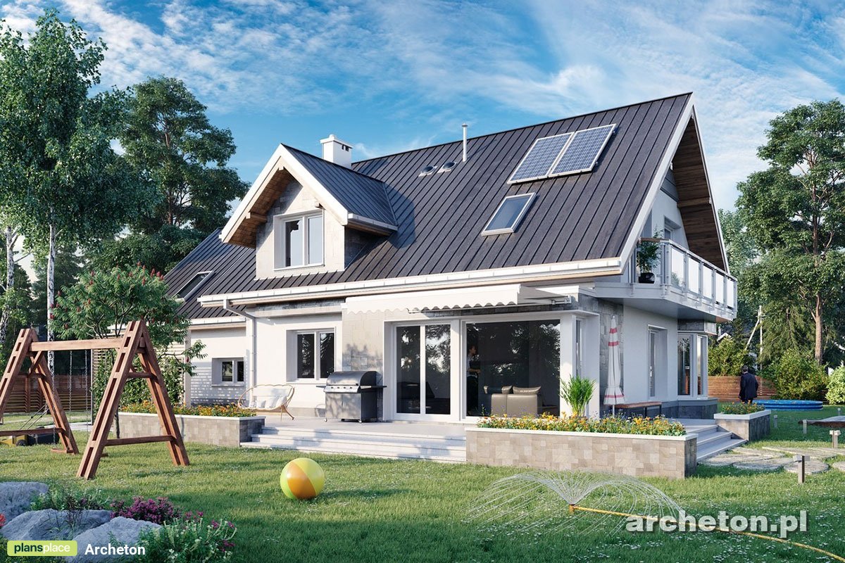 House Plan with Bay Window Breakfast Nook and 2-Car Garage