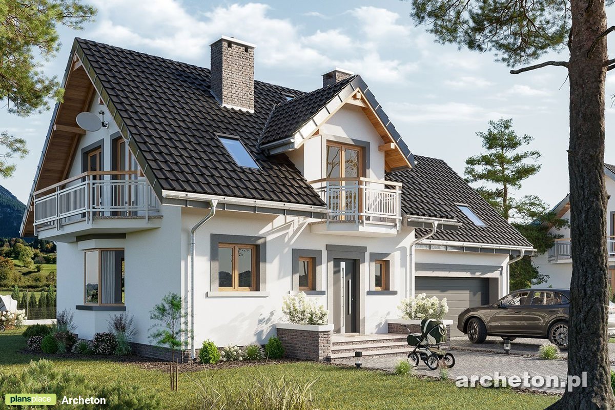 House Plan with Master Bedroom Suite Upstairs and Guest Suite