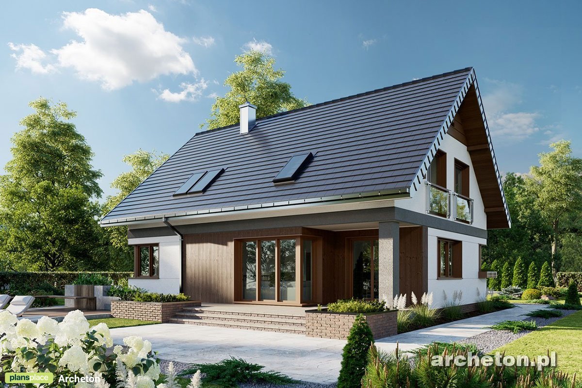 2000 Sq Ft House Plan with Rear Porch and 2-Car Garage