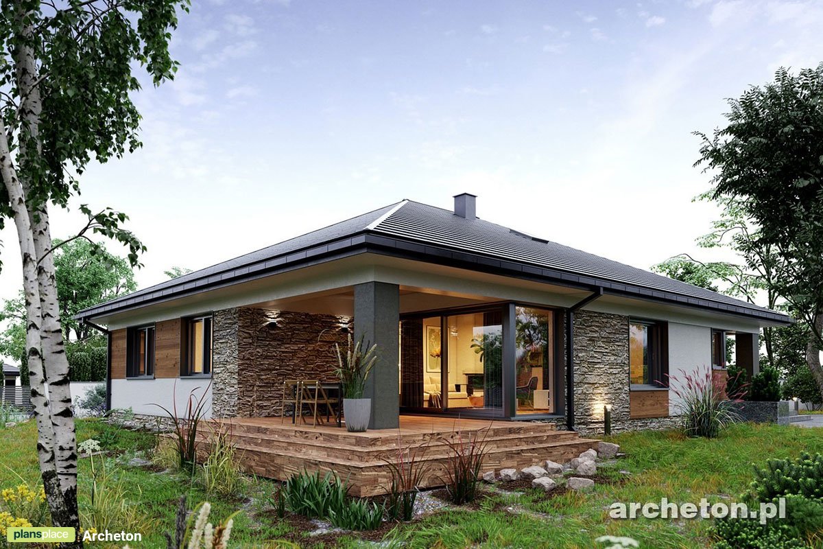 Home Plan with Laundry Room by Garage and Open Floor Plan
