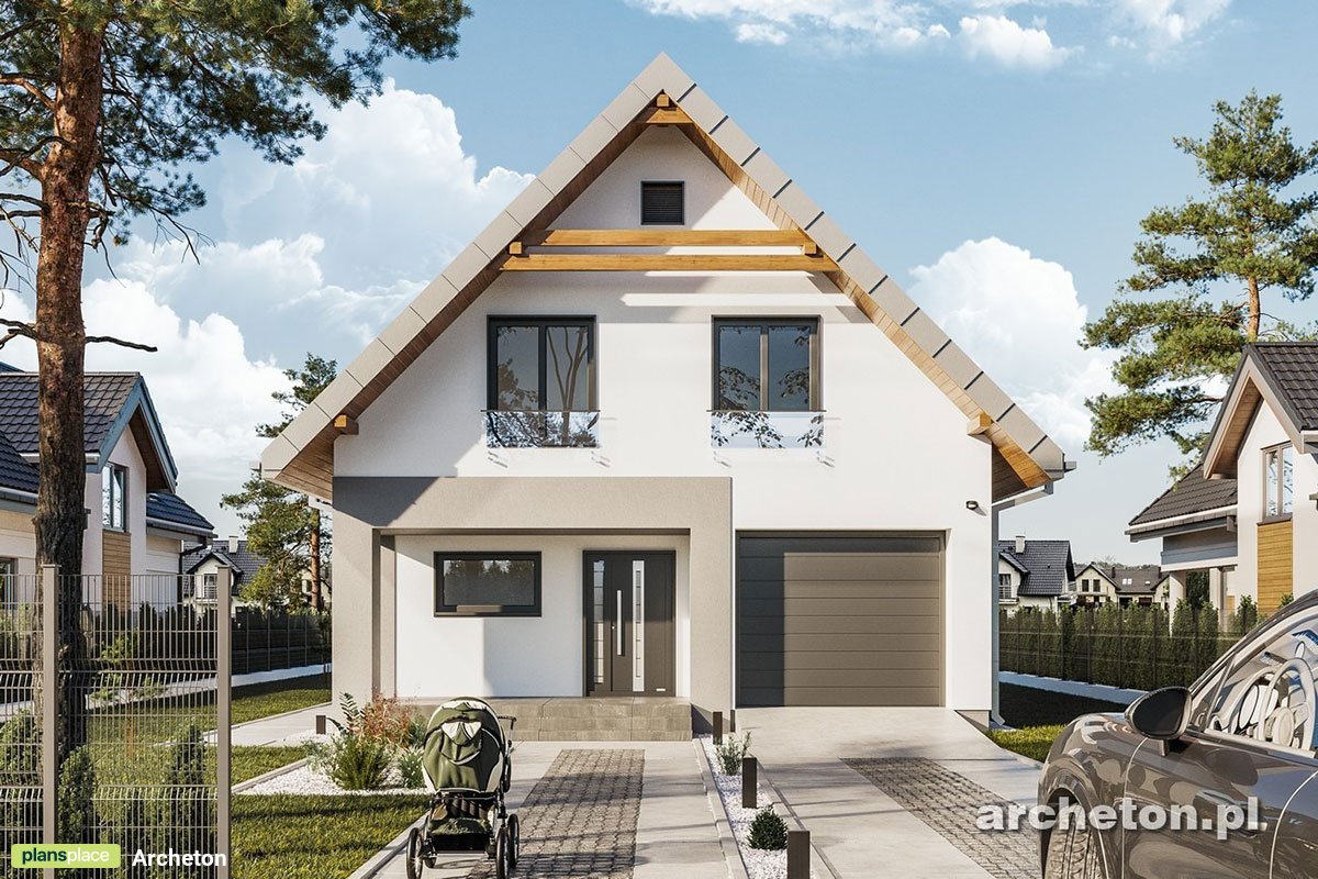 4-Bedroom, 1800 Sq Ft House Plan with First Floor Home Office