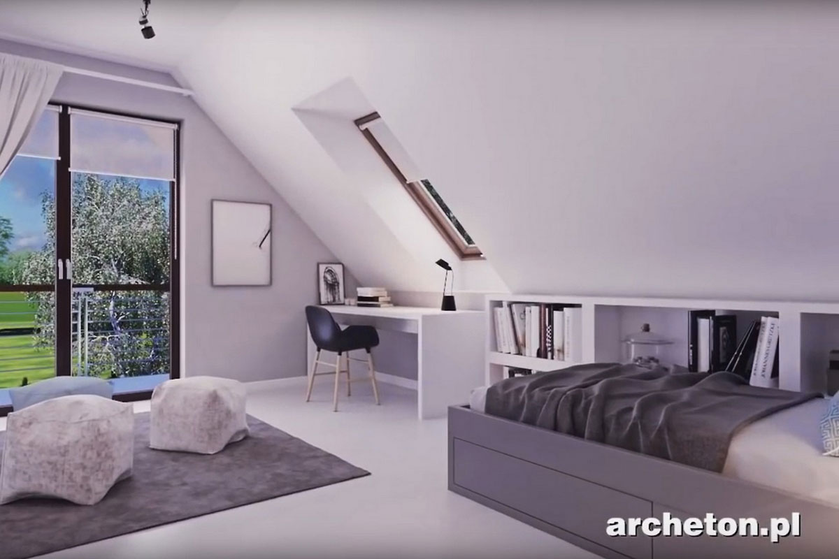 2300 Sq Ft Large House Plan with Bay Window and Rear Porch