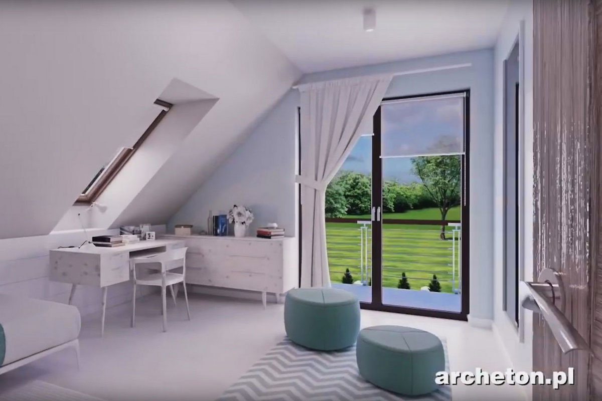 2300 Sq Ft Large House Plan with Bay Window and Rear Porch