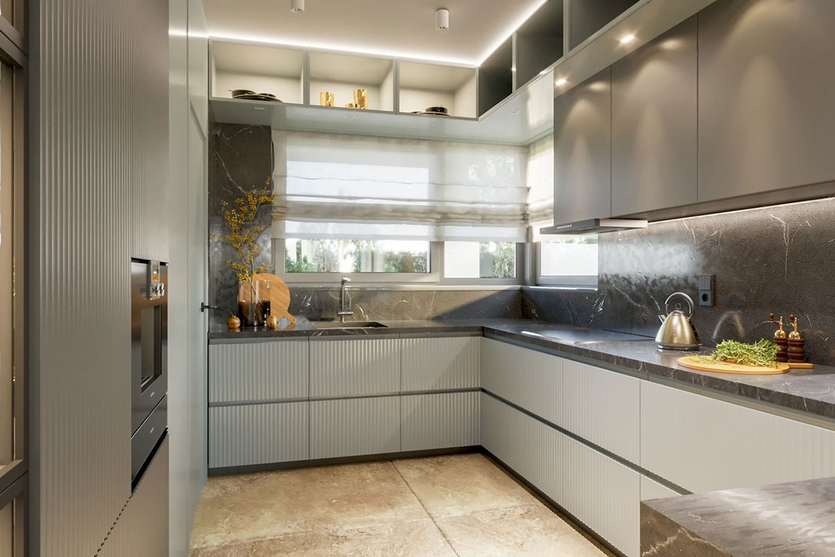 1-Story Home Plan with Lots of Windows and 2-Car Garage