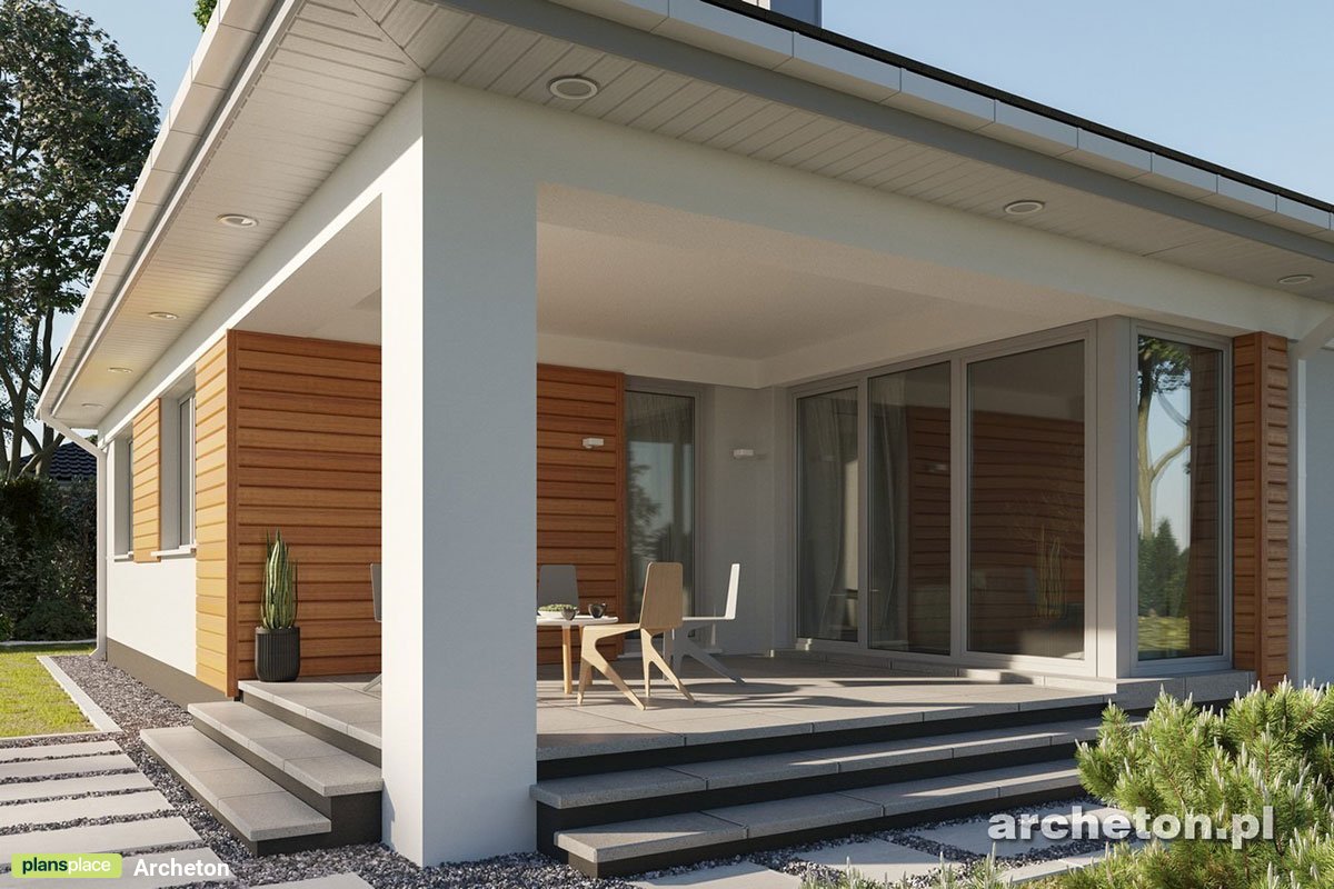 1-Story Home Plan with Lots of Windows and 2-Car Garage