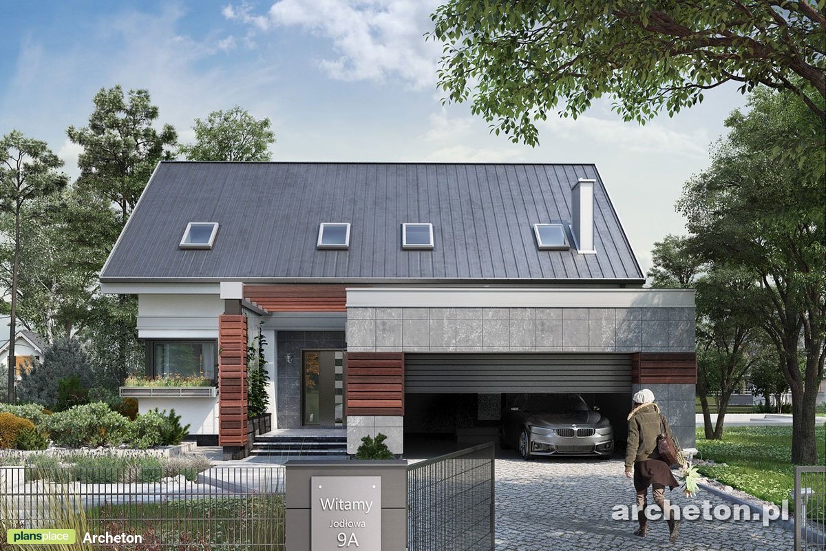 1800 Sq Ft House Plan with Skylight Windows and 5 Bedrooms