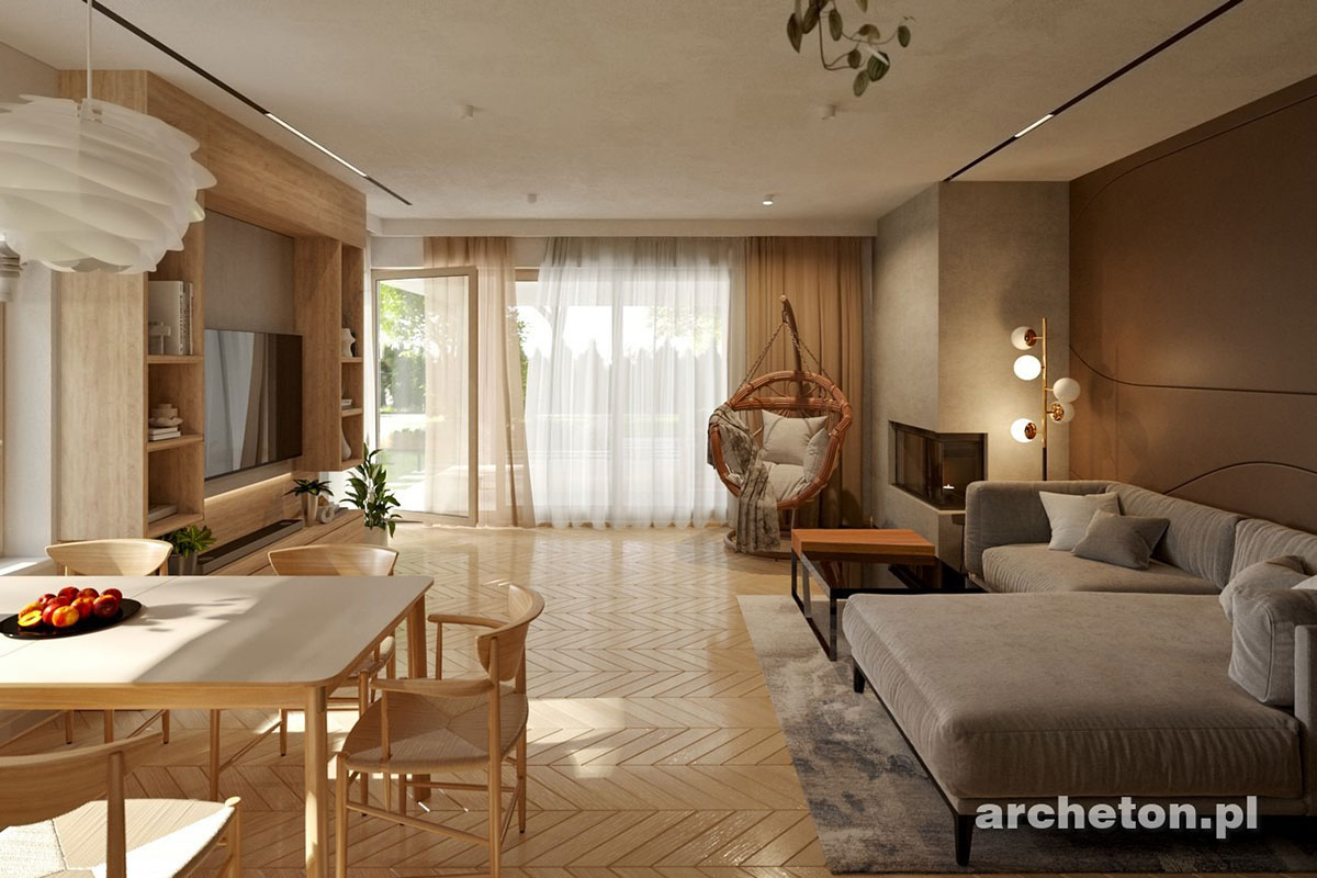 One Level Home Plan with Large Family Room and 2-Car Garage