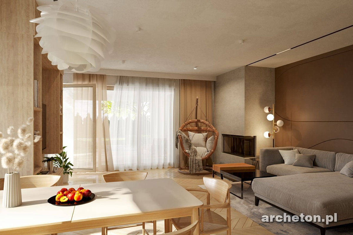 One Level Home Plan with Large Family Room and 2-Car Garage