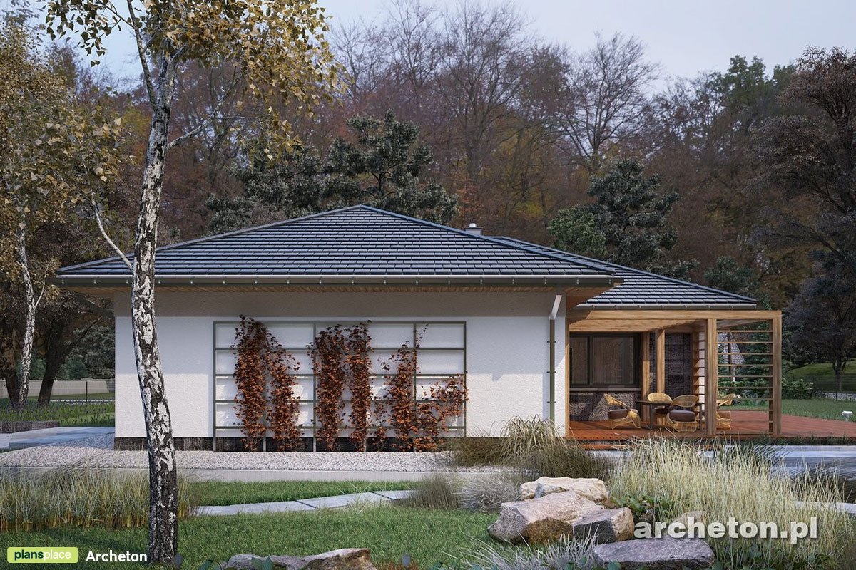 1700 Sq Ft House Plan with Large Kitchen and 2-Car Garage