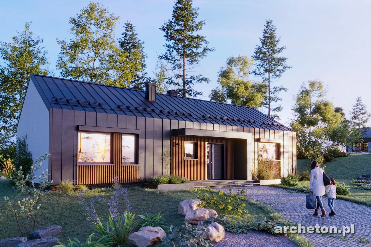 House Plan: 1109 sq ft, Parterowy, 3 plan.seo.beds, 2 plan.seo.baths