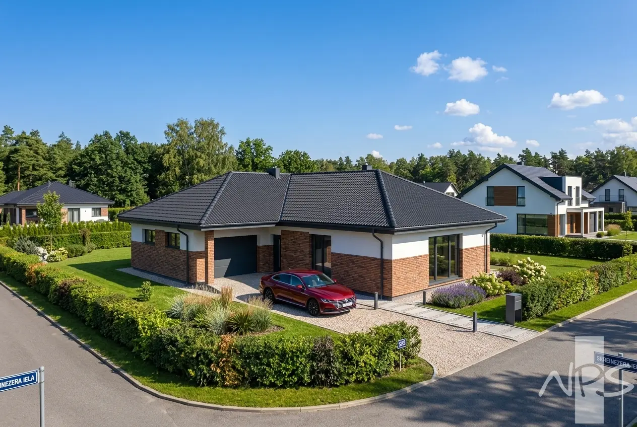 Proiect de casa parter 135 m²: 3 Dormitoare, 1 Bai, fara Garaj