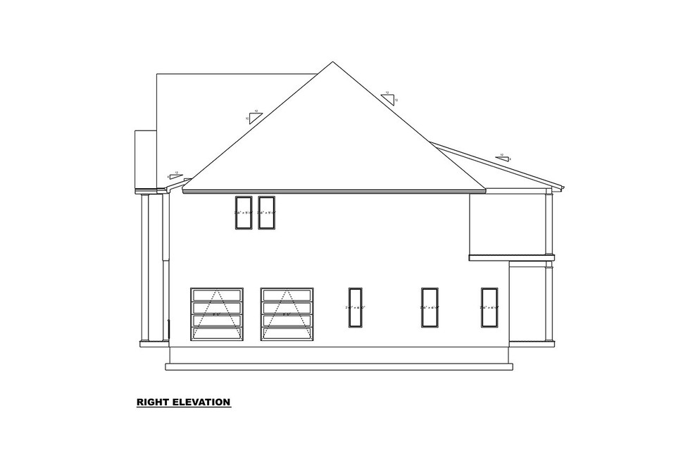 Proiect de casa cu etaj 553 m²: 5 Dormitoare, Birou, 5 Bai, Bucatarie deschisa, Garaj