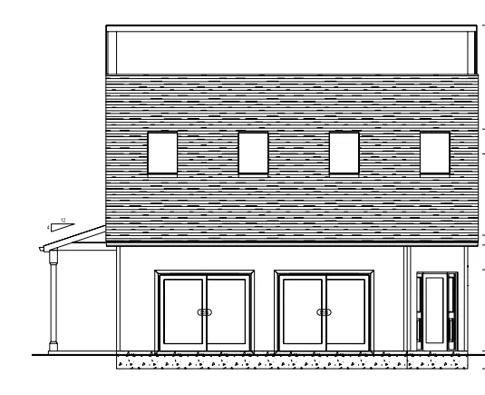 Proiect de casa parter cu mansardă 250 m²: 3 Dormitoare, 3 Bai, Garaj