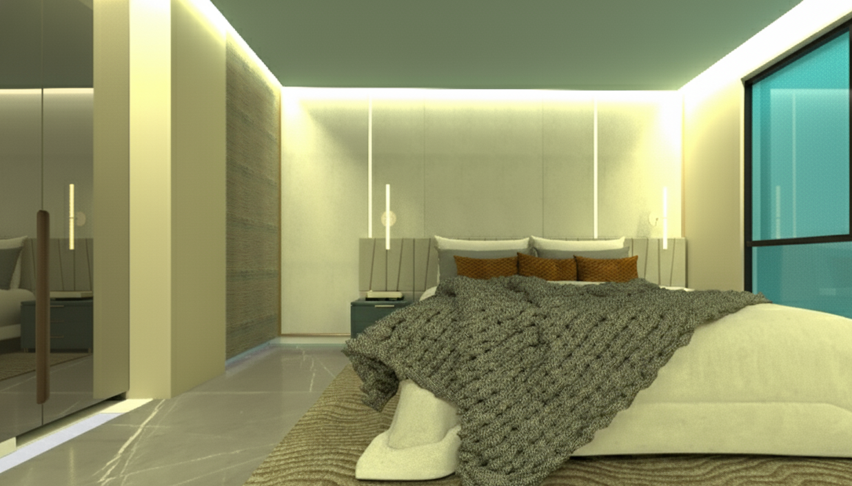 Proiect de casa cu etaj 283 m²: 3 Dormitoare, Birou, 3 Bai, Bucatarie deschisa, fara Garaj
