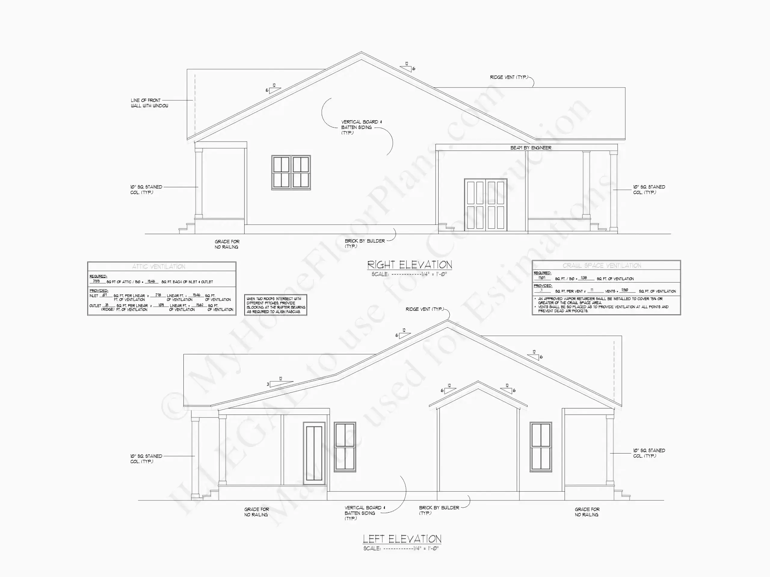 Proiect de casa parter 159 m²: 3 Dormitoare, 3 Bai, Bucatarie deschisa, fara Garaj