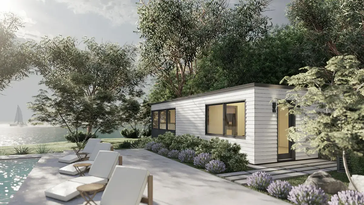 Imagini principale 8 – Proiect de casa parter 347 m²: 4 Dormitoare, Birou, 6 Bai, Bucatarie deschisa, Garaj — 13794R