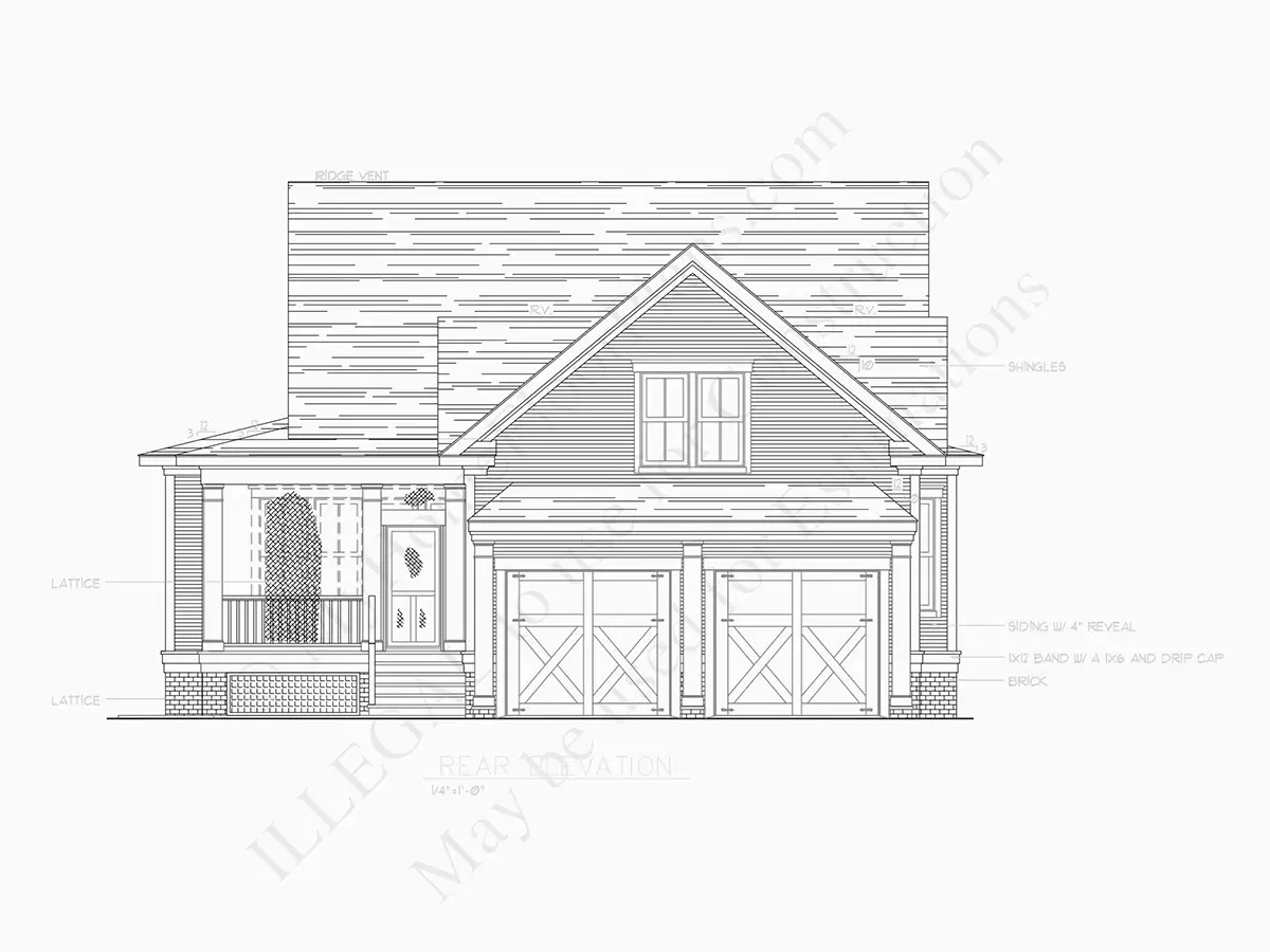 Proiect de casa parter cu mansardă 178 m²: 4 Dormitoare, 3 Bai, Garaj