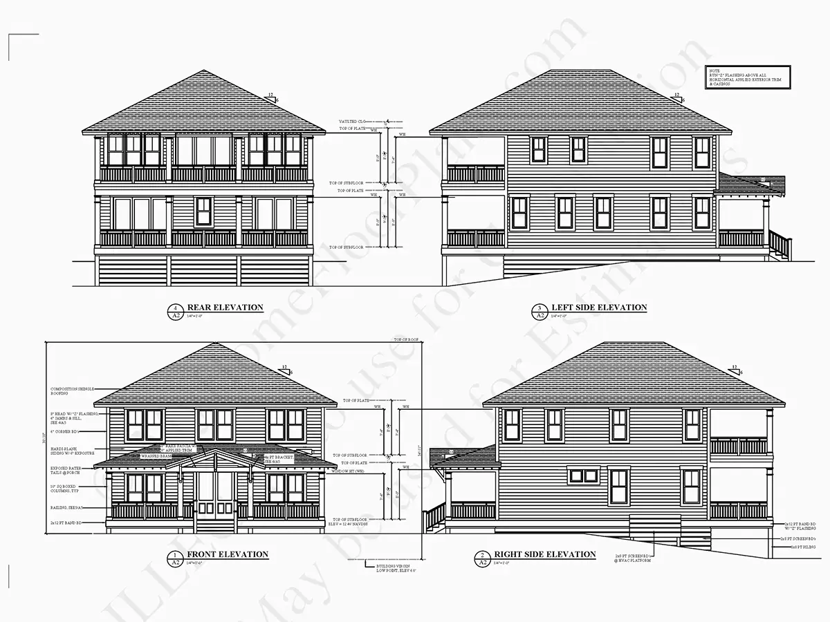 Fațade 21 – Proiect de casa cu etaj 219 m²: 5 Dormitoare, 3 Bai, Bucatarie deschisa, fara Garaj — 53391R