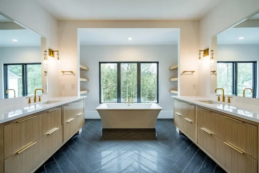Interior 5 – Proiect de casa cu etaj + demisol 599 m²: 6 Dormitoare, Birou, 8 Bai, Bucatarie deschisa, Garaj — 36963R