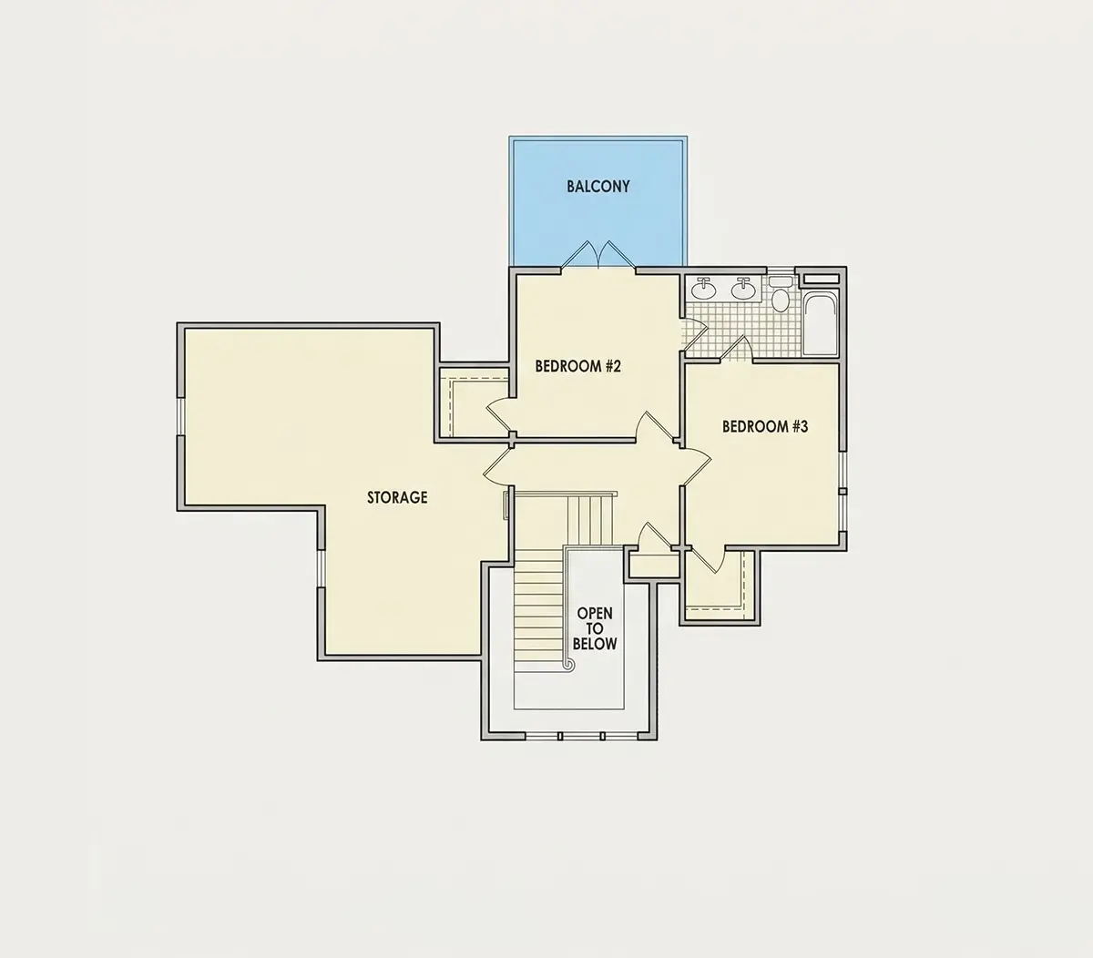 Etaj 1 7 – Proiect de casa parter cu mansardă 233 m²: 3 Dormitoare, 3 Bai, Bucatarie deschisa, fara Garaj — 78316R