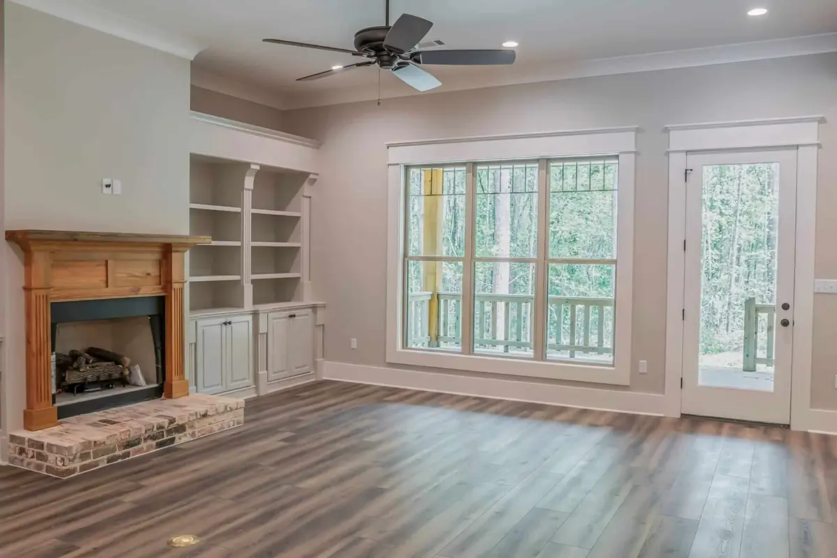 Interior 7 – Proiect de casa parter cu mansardă 241 m²: 4 Dormitoare, 4 Bai, Bucatarie deschisa, Garaj — 14691R