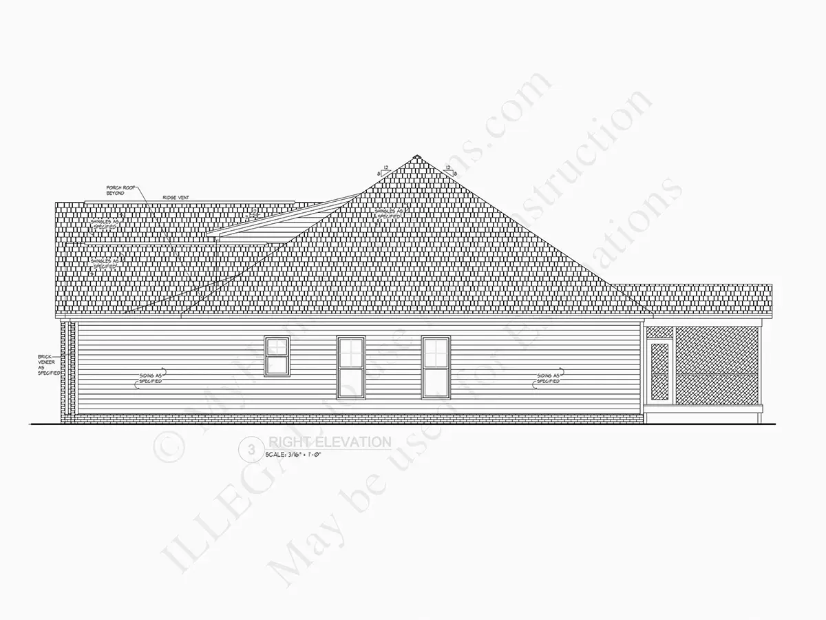 Fotografii reale ale caselor construite 25 – Proiect de casa parter cu mansardă 263 m²: 3 Dormitoare, 3 Bai, Bucatarie deschisa, Garaj — 85125R
