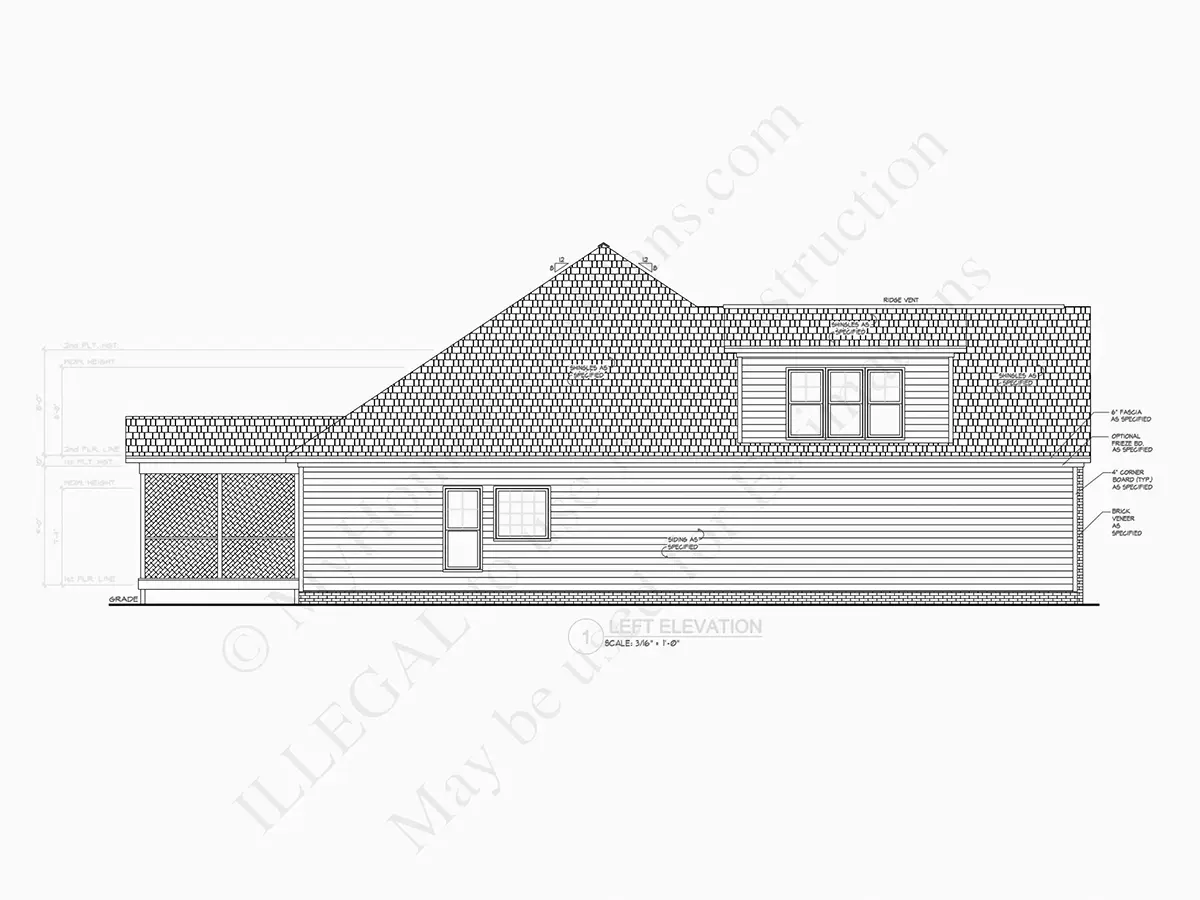 Fotografii reale ale caselor construite 24 – Proiect de casa parter cu mansardă 263 m²: 3 Dormitoare, 3 Bai, Bucatarie deschisa, Garaj — 85125R