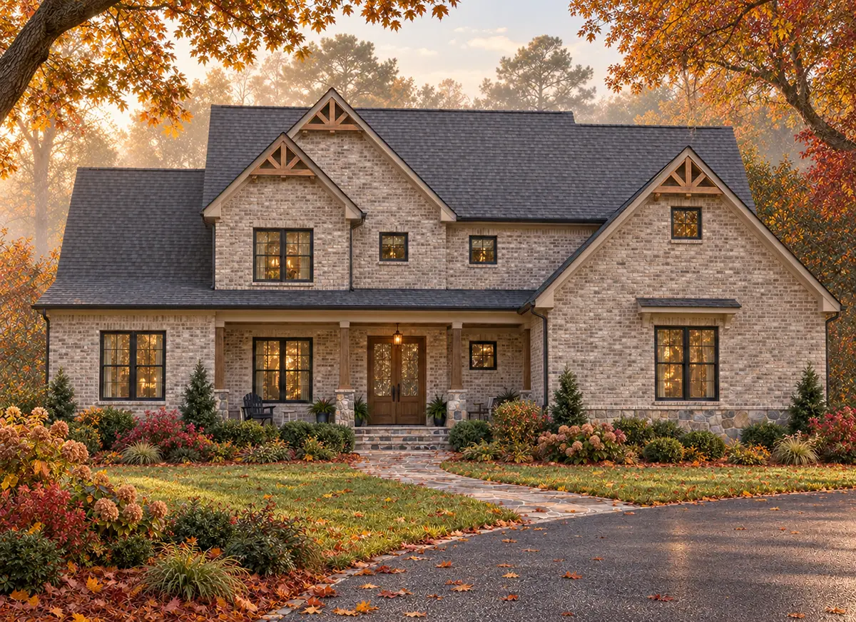 Imagini principale 5 – Proiect de casa cu etaj 348 m², 4 Dormitoare — 82521R