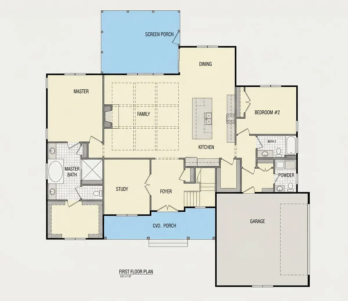 Parter 8 – Proiect de casa cu etaj 348 m², 4 Dormitoare — 82521R
