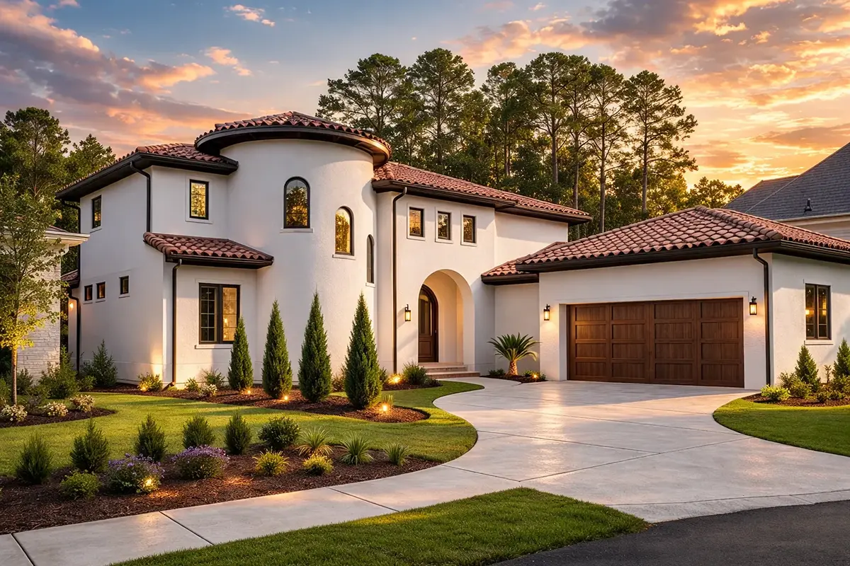 Imagini principale 4 – Proiect de casa cu etaj 448 m², 5 Dormitoare — 64737R