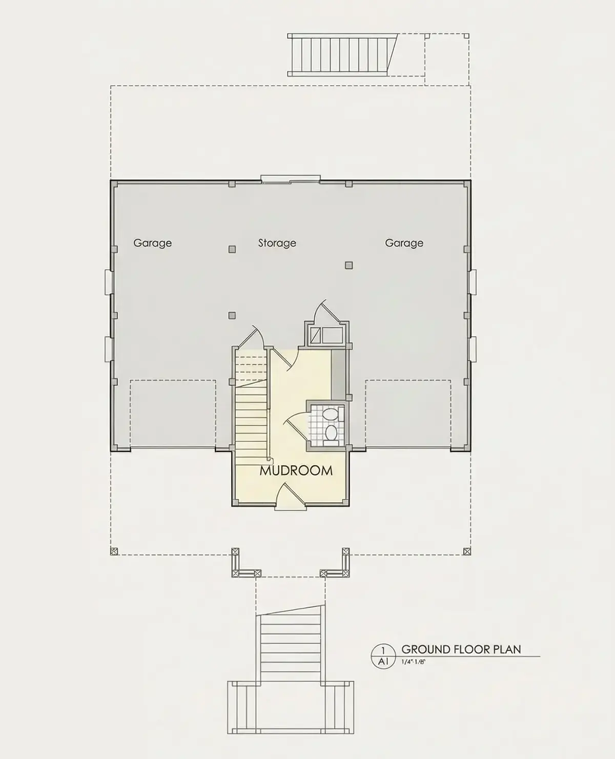 Subsol 7 – Proiect de casa cu 2 etaje 249 m², 4 Dormitoare — 53827R
