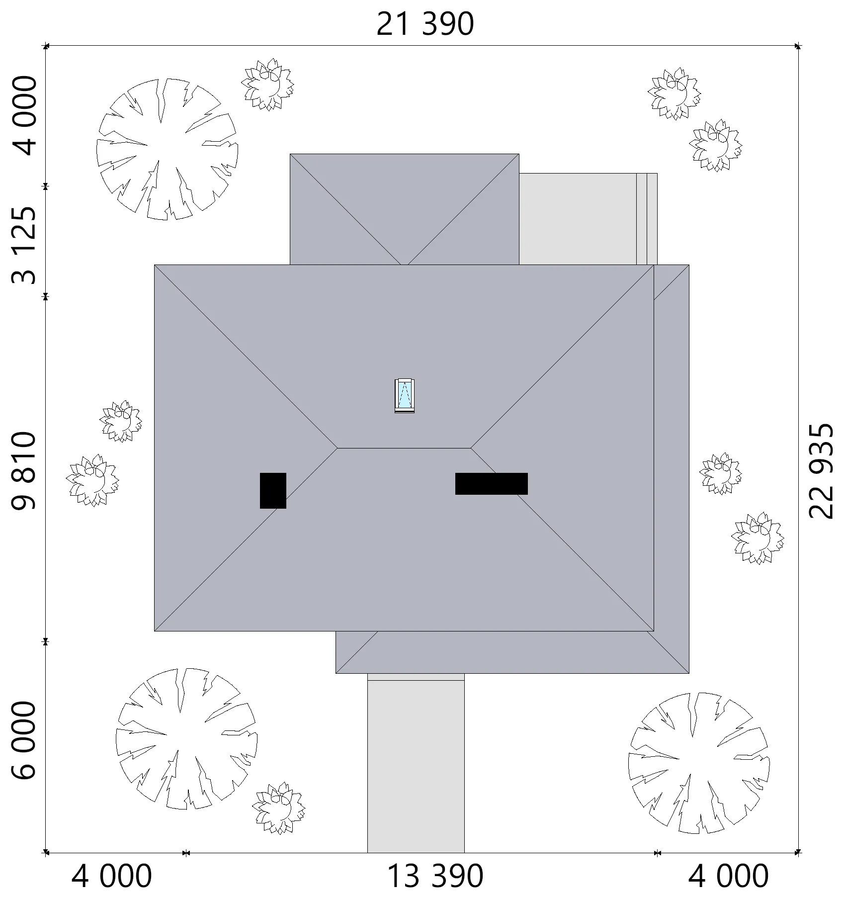 Proiect de casa cu etaj 185 m²: 3 Dormitoare, 3 Bai, fara Garaj