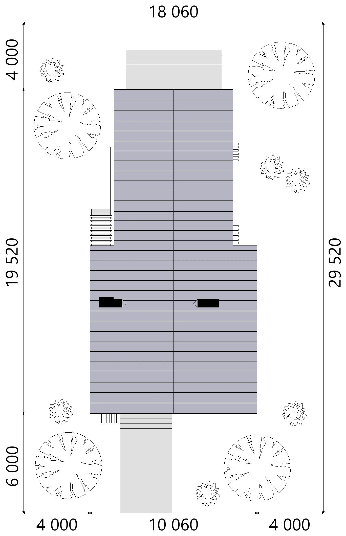 Proiect de casa parter cu mansardă 207 m²: 2 Dormitoare, Birou, 2 Bai, Bucatarie deschisa, fara Garaj