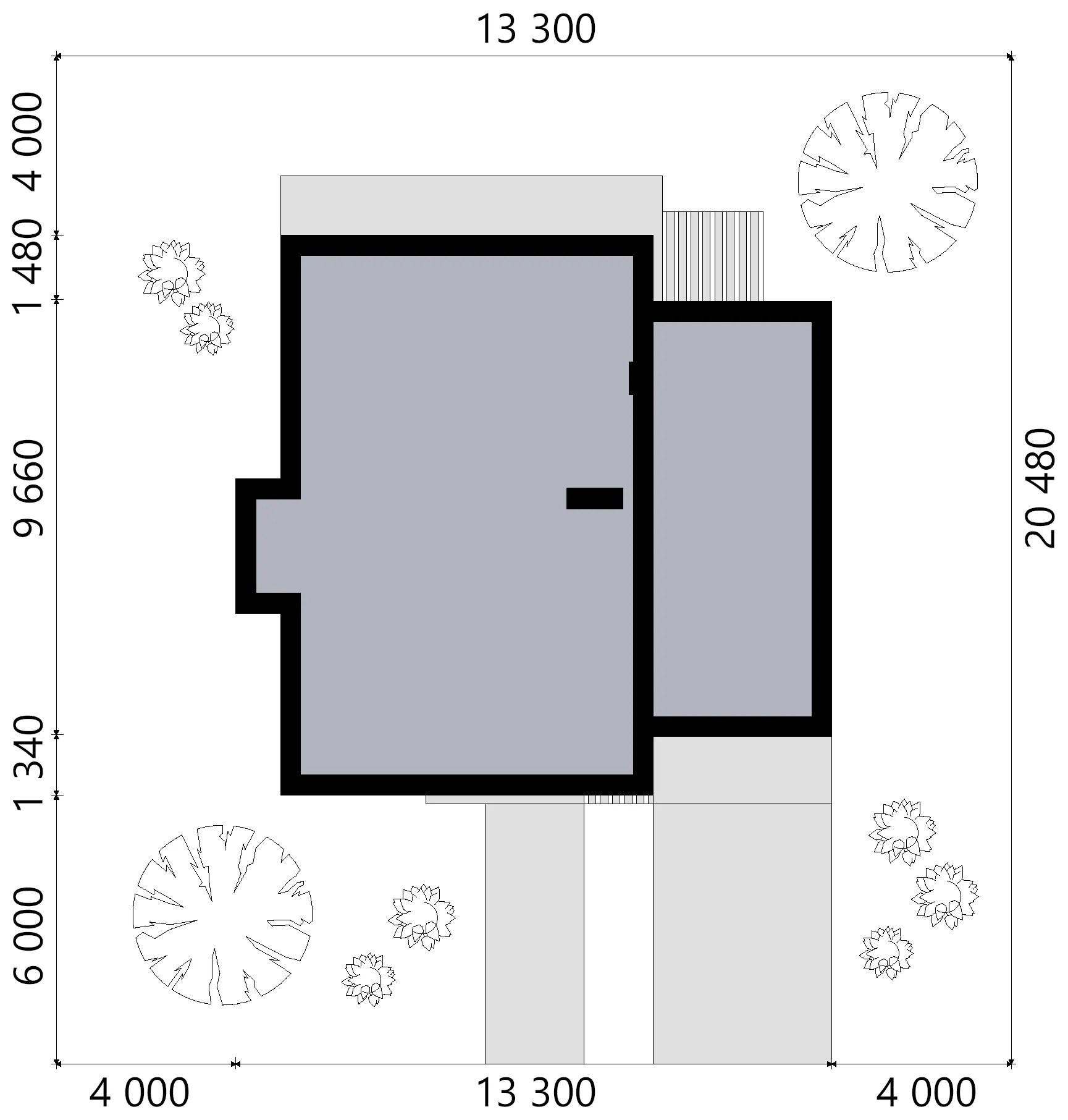 Proiect de casa cu etaj 175 m²: 3 Dormitoare, 3 Bai, Garaj