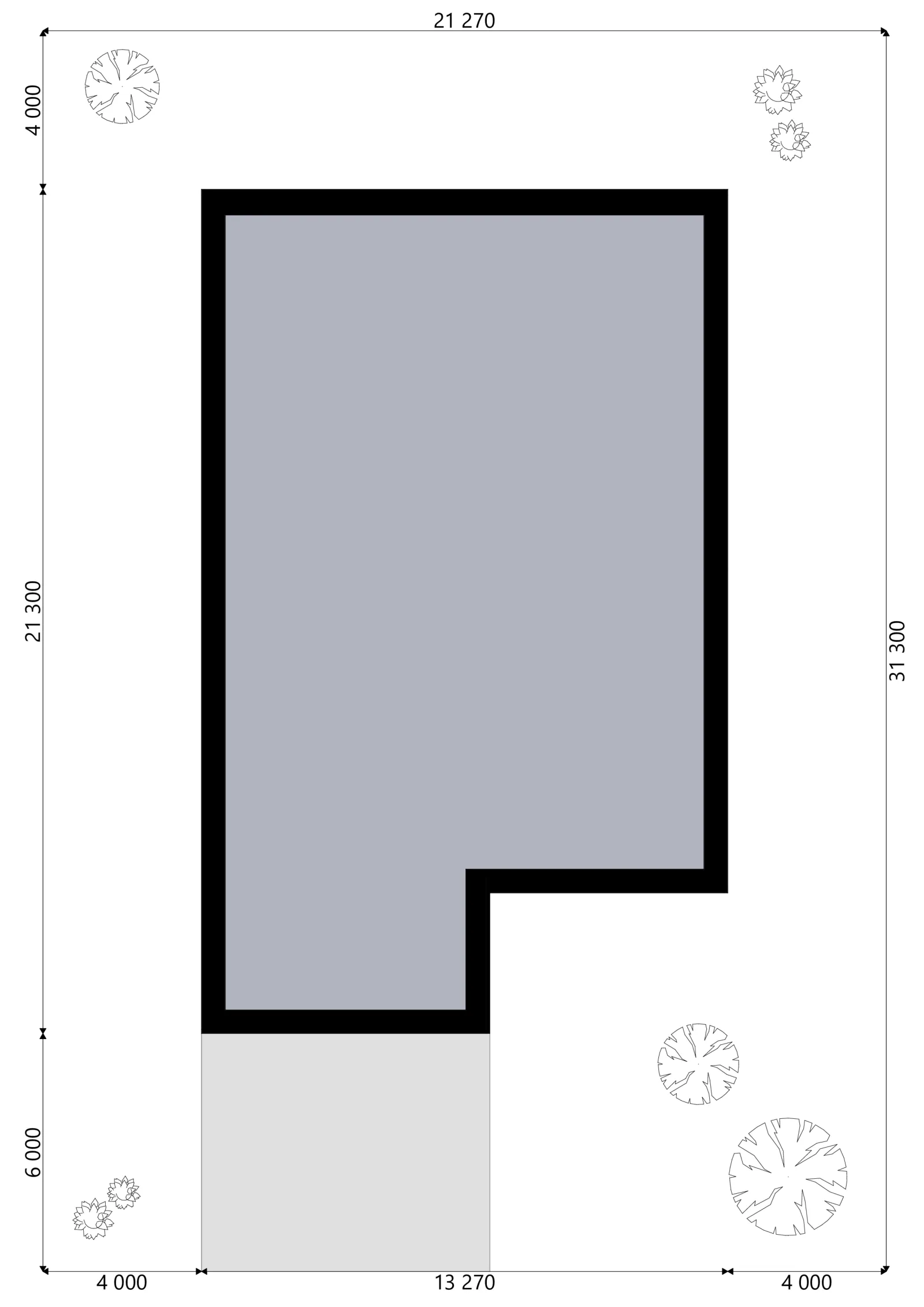 Proiect de casa parter 155 m²: 3 Dormitoare, 2 Bai, Bucatarie deschisa, fara Garaj