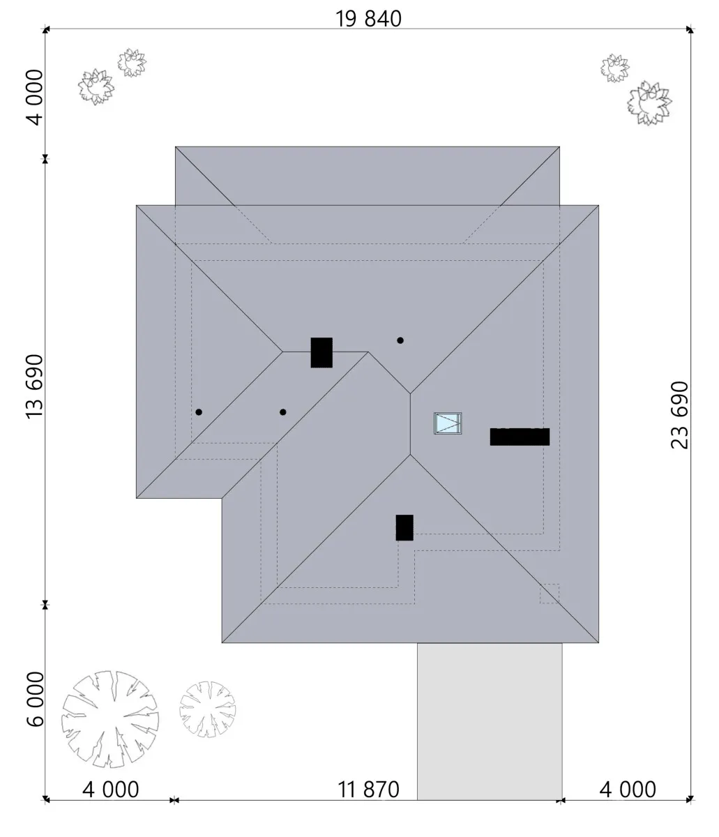 Proiect de casa cu etaj 175 m²: 3 Dormitoare, Birou, 3 Bai, Bucatarie deschisa, fara Garaj