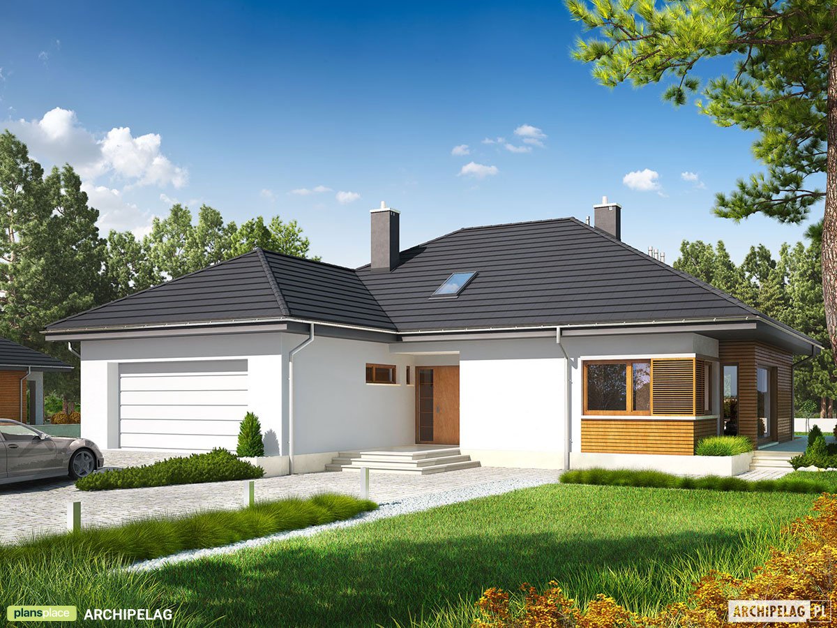 3-Bedroom, 1500 Sq Ft One Story House Plan with Attic