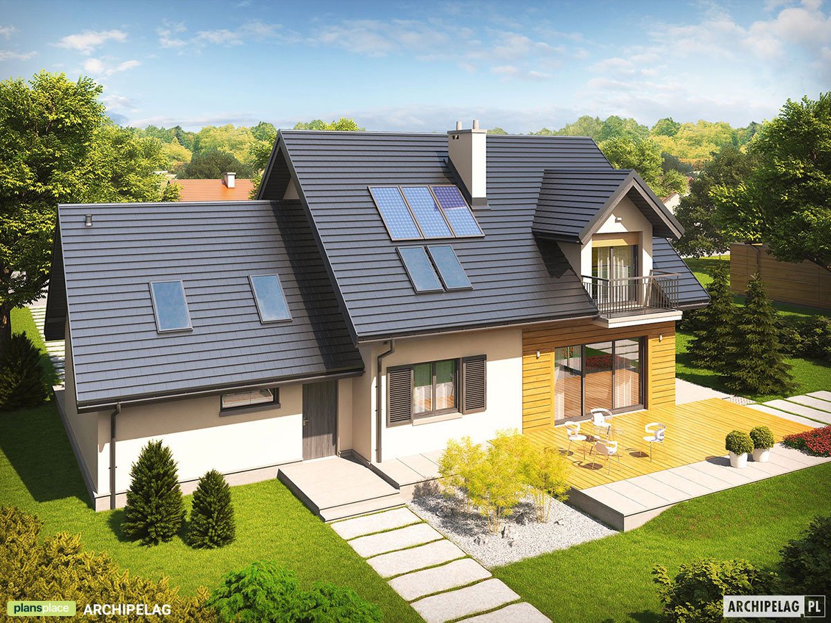 European House Plan with Optional Bonus Room above Garage