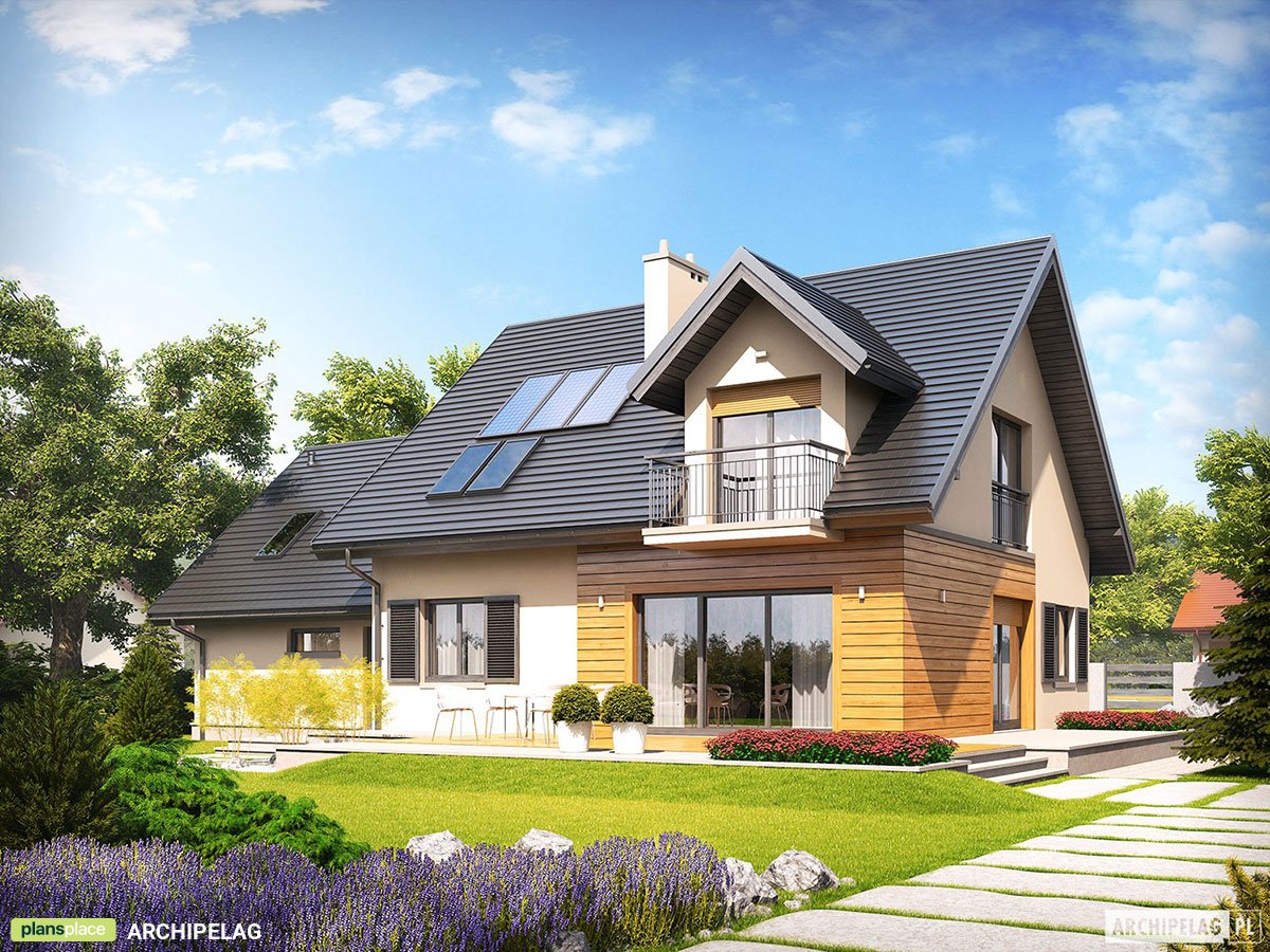 European House Plan with Optional Bonus Room above Garage